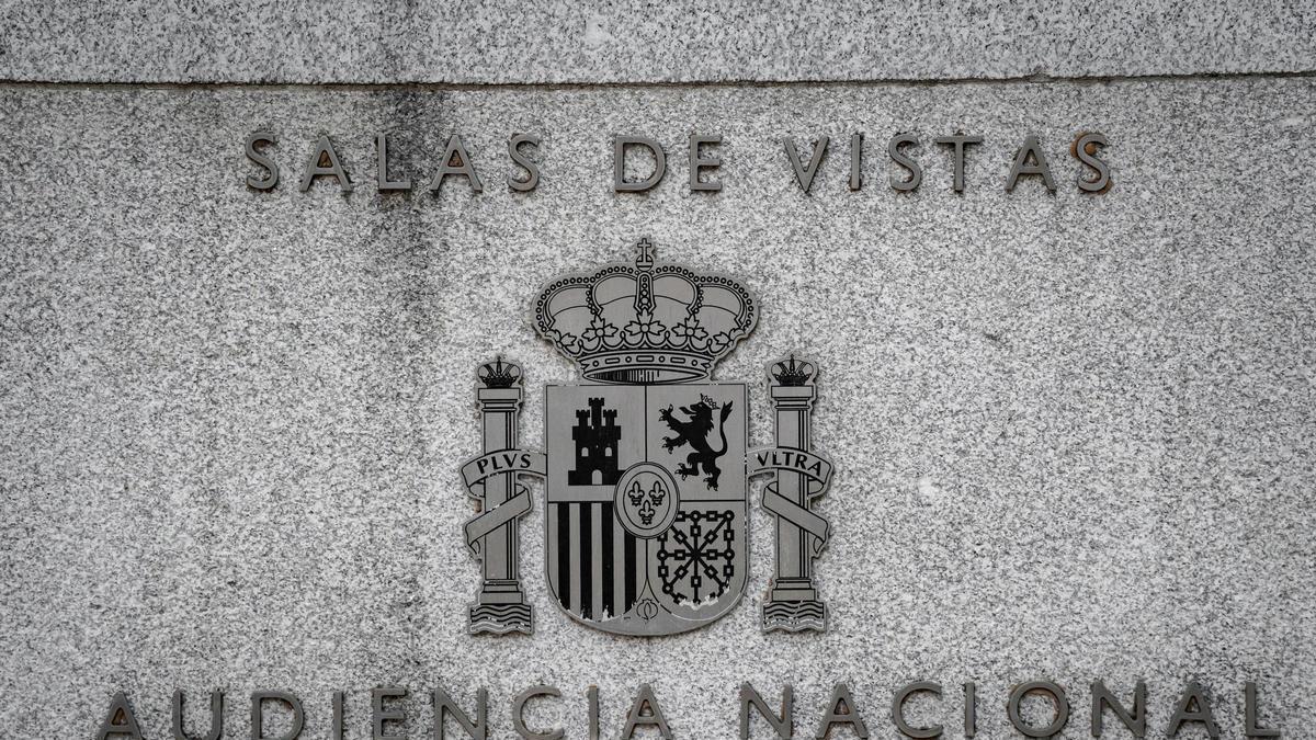 Archivo - Fachada de la Audiencia Nacional