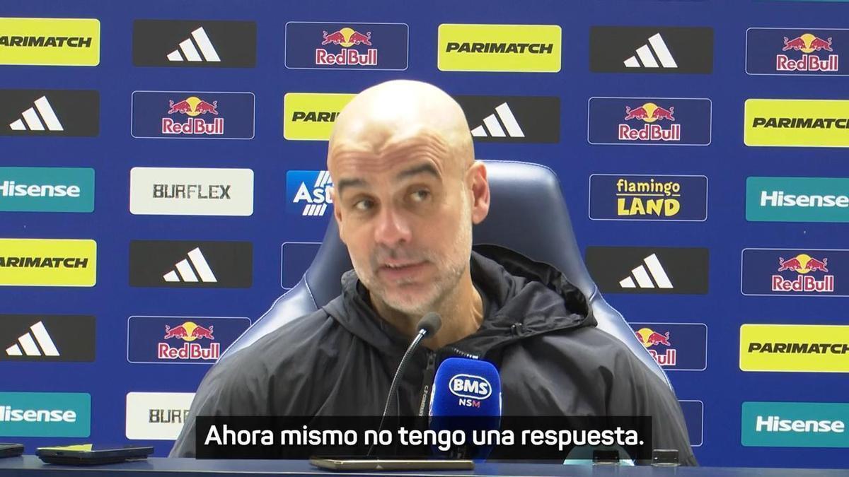 Pep: "Gracias a FA Cup por hacernos ir a Madrid con menor recuperación"
