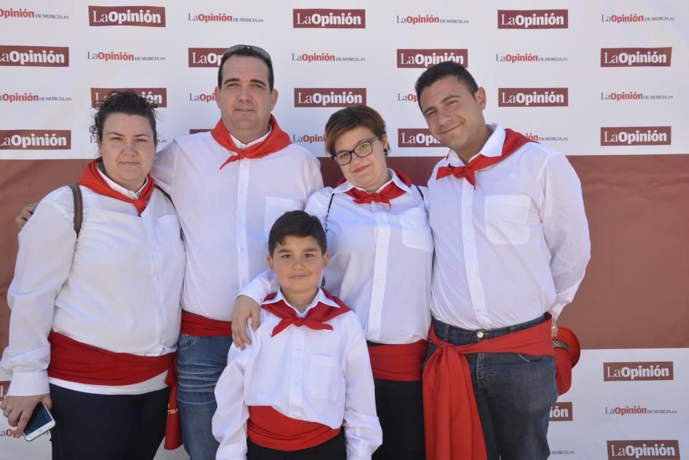 Photocall en los Caballos del Vino de Caravaca