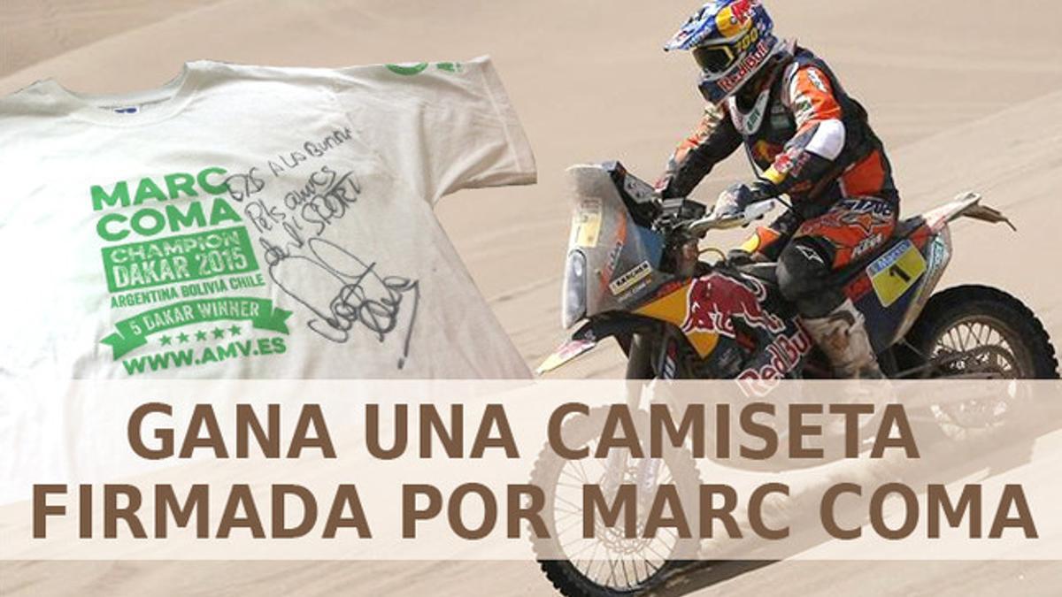 Gana una camiseta firmada por Marc Coma