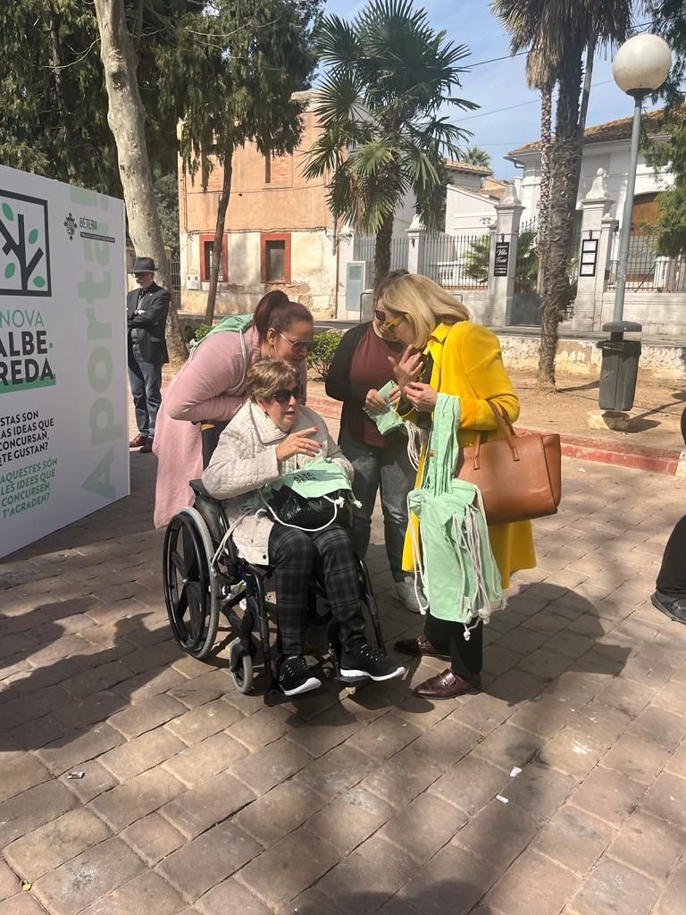 Presentación de los siete proyectos para reformar l'Albereda a través de un proceso de participación ciudadana.