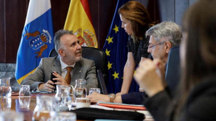 Reunión del Consejo de Gobierno de Canarias.