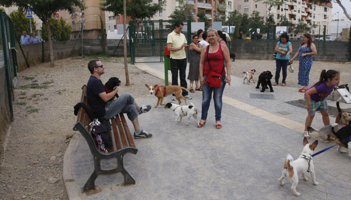 Parque canino junto al cementerio San Miguel.
