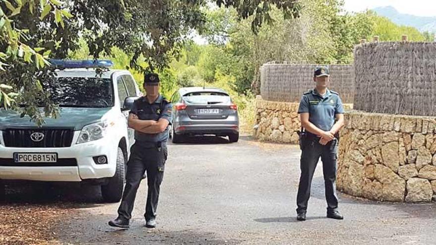 Finca en Alcúdia donde ocurrió la brutal agresión machista.