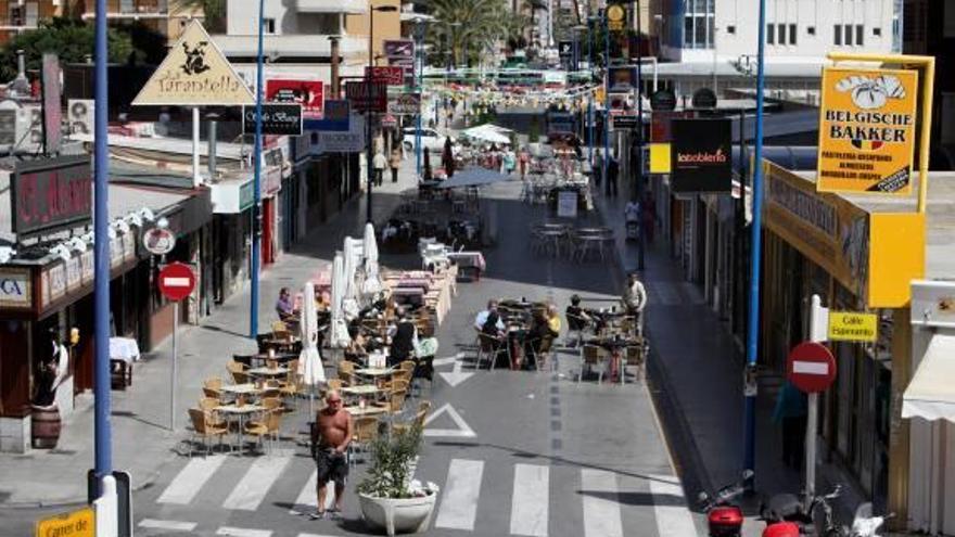 Tramo de la calle donde se regulará la peatonalización.