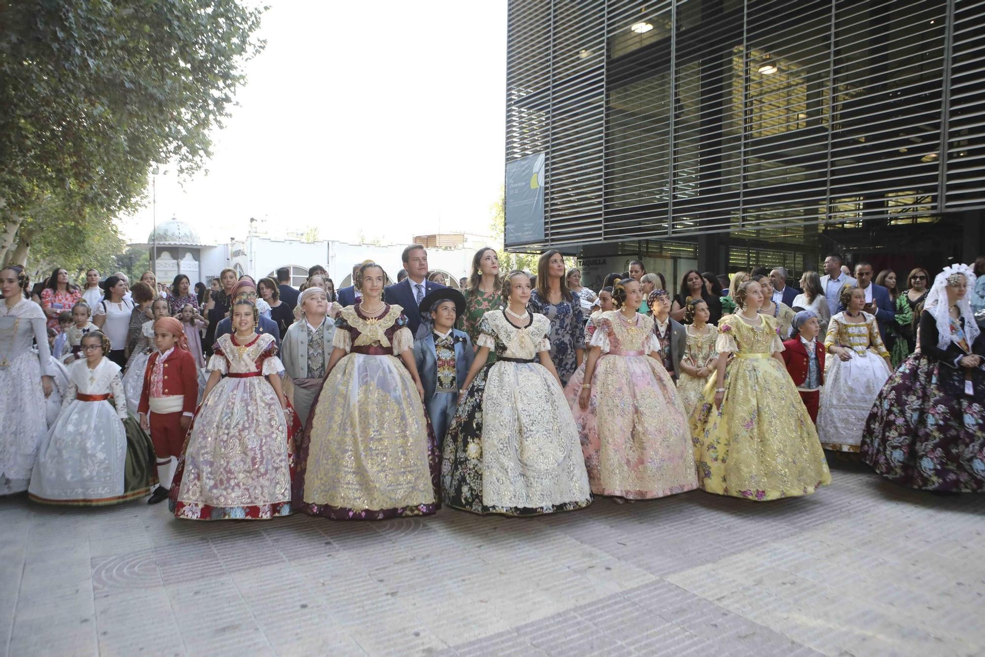 Así fueron las presentaciones de las falleras mayores de Xàtiva