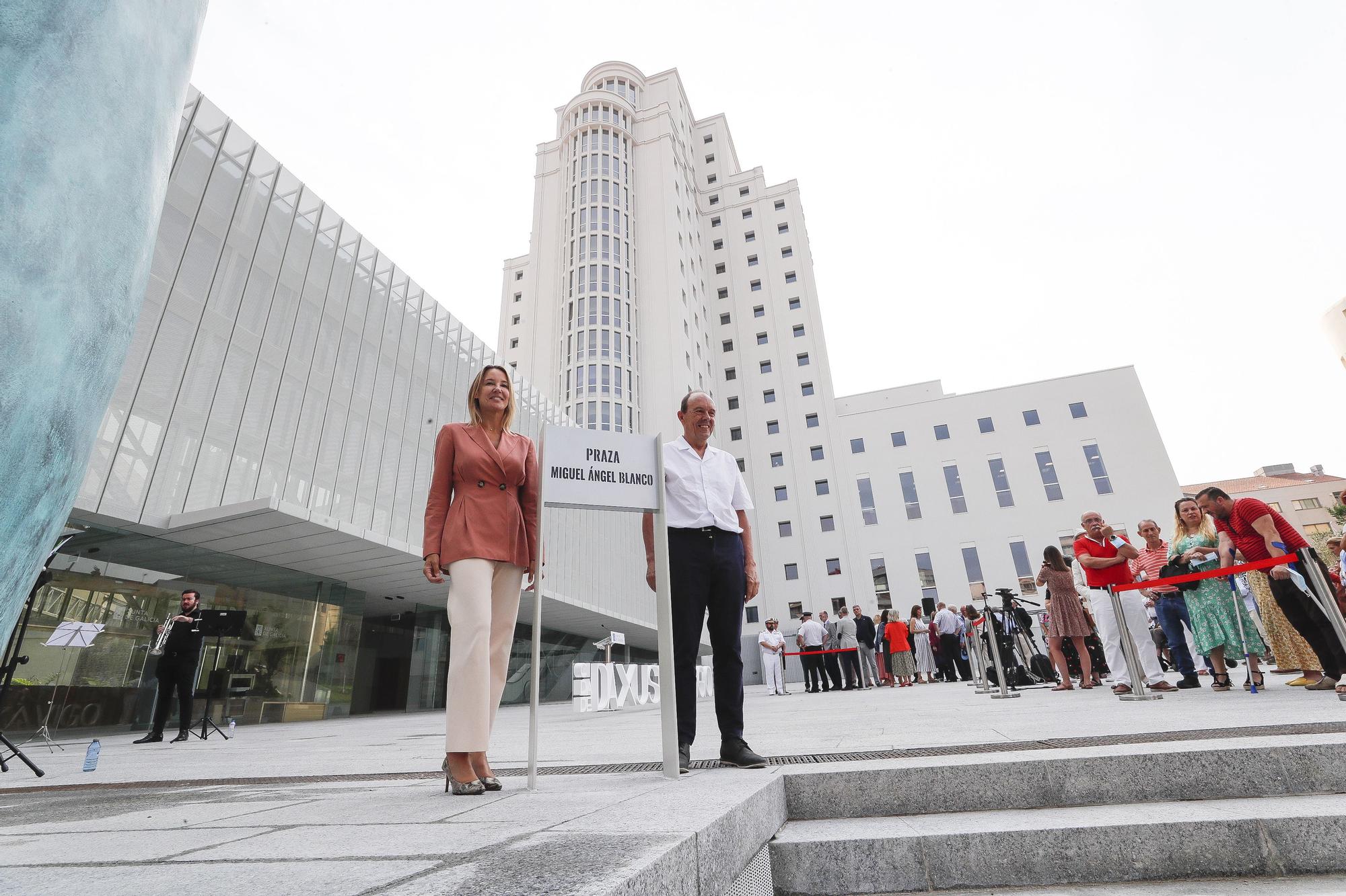 Vigo inaugura una plaza en honor a Miguel Ángel Blanco