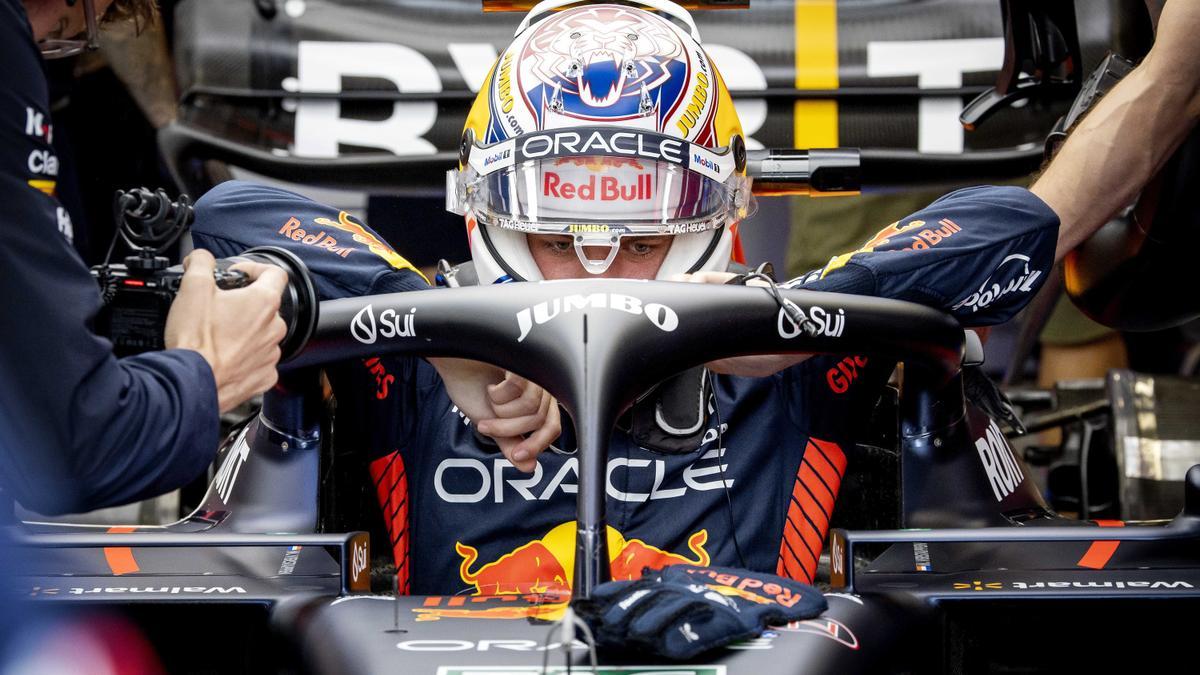 Verstappen, listo para la clasificación.