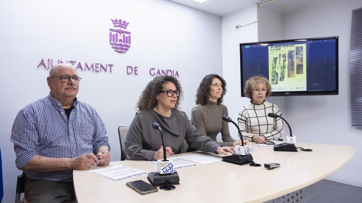 Presentació de les jornades en roda de premsa.