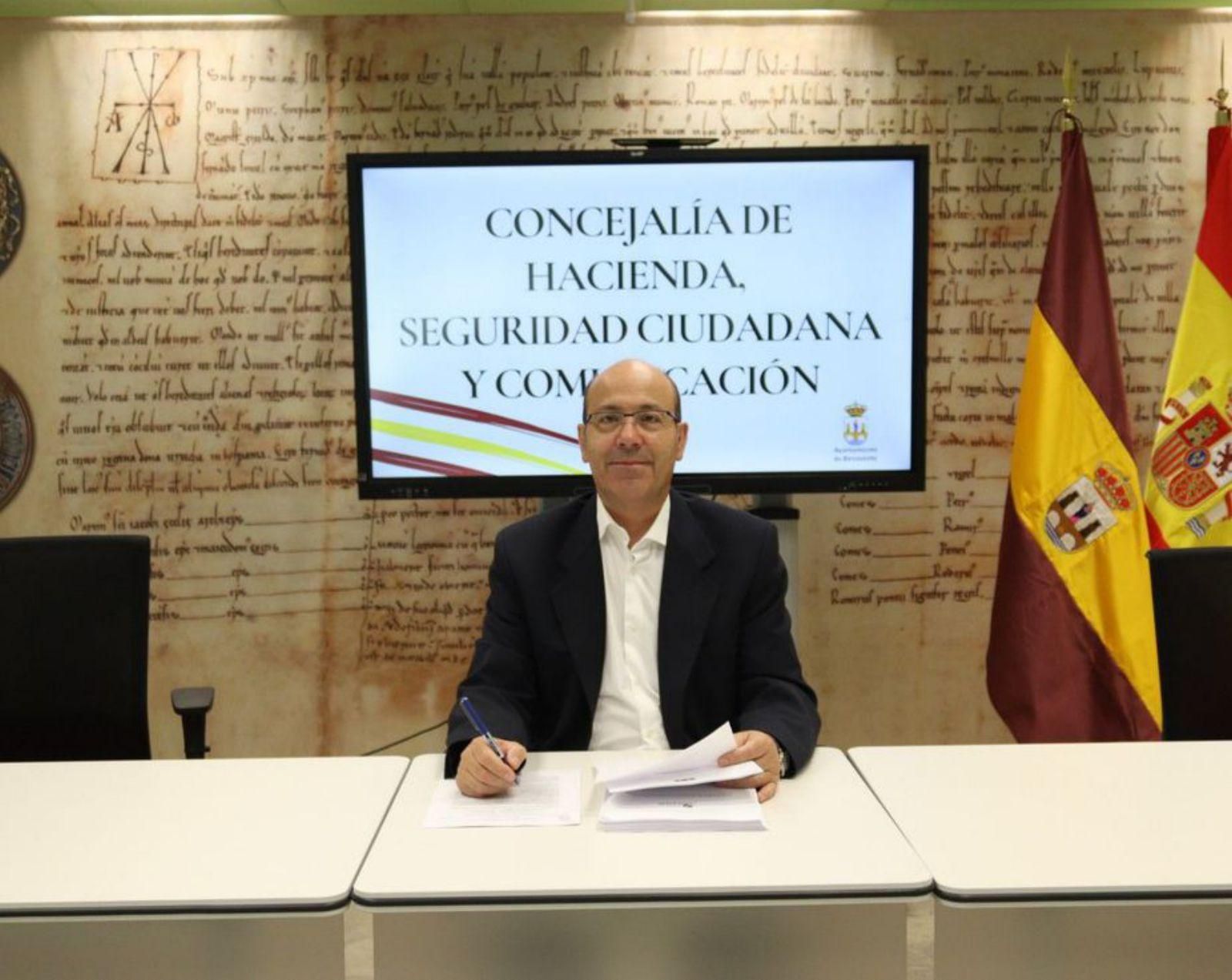 El concejal de Hacienda, José Manuel Salvador.