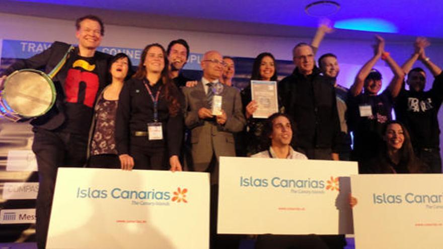 El pabellón de Canarias recibe el primer premio de la ITB