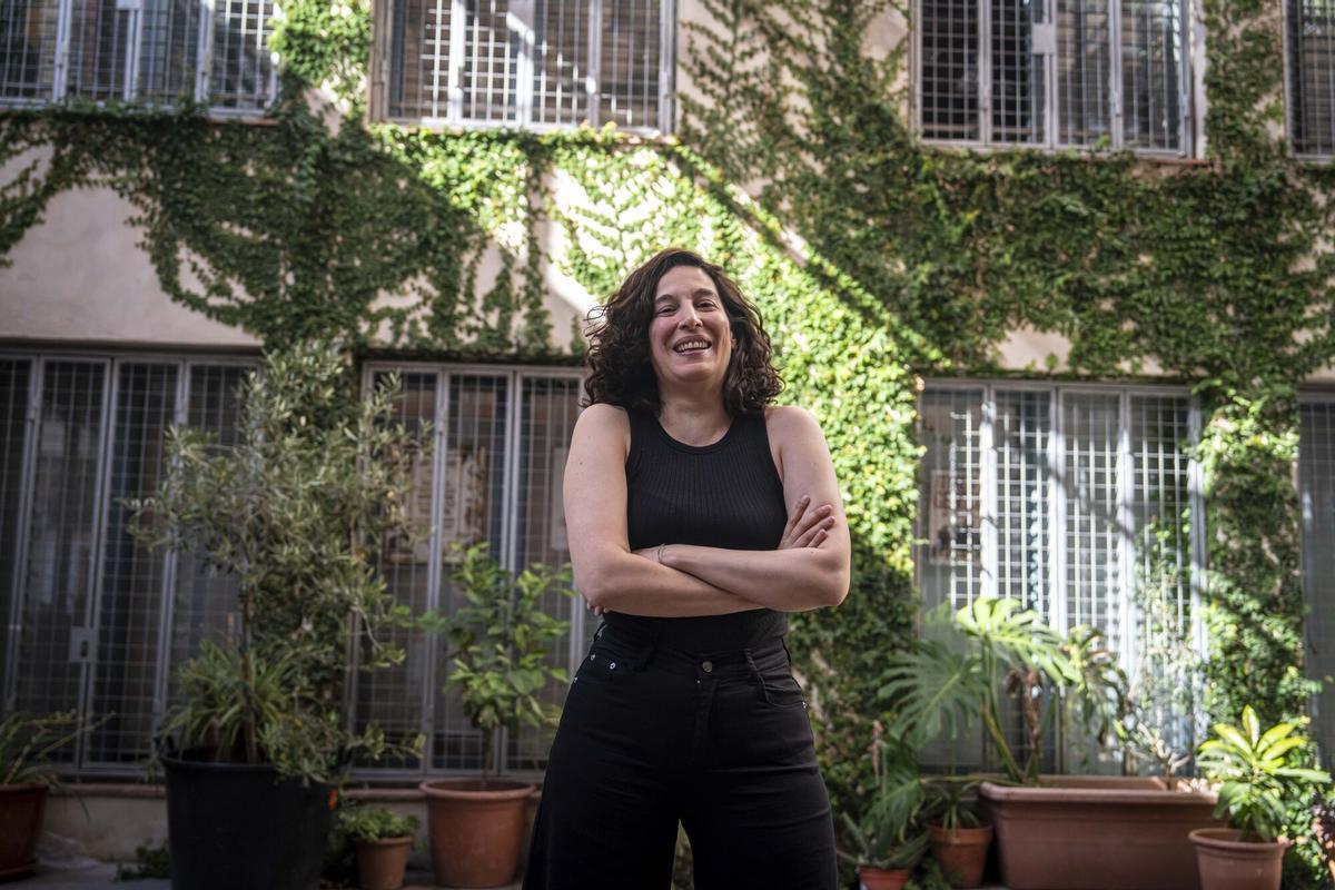 La novelista y poeta Olalla Castro, que presenta su novela 'Mañana'.