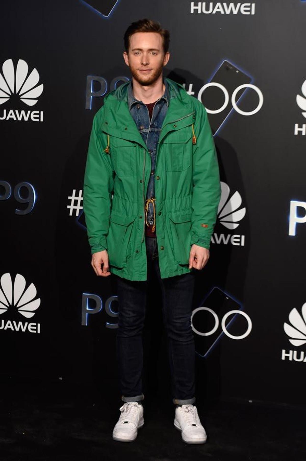 Pablo Rivero, en la fiesta de presentación del Huawei P9 en Madrid.