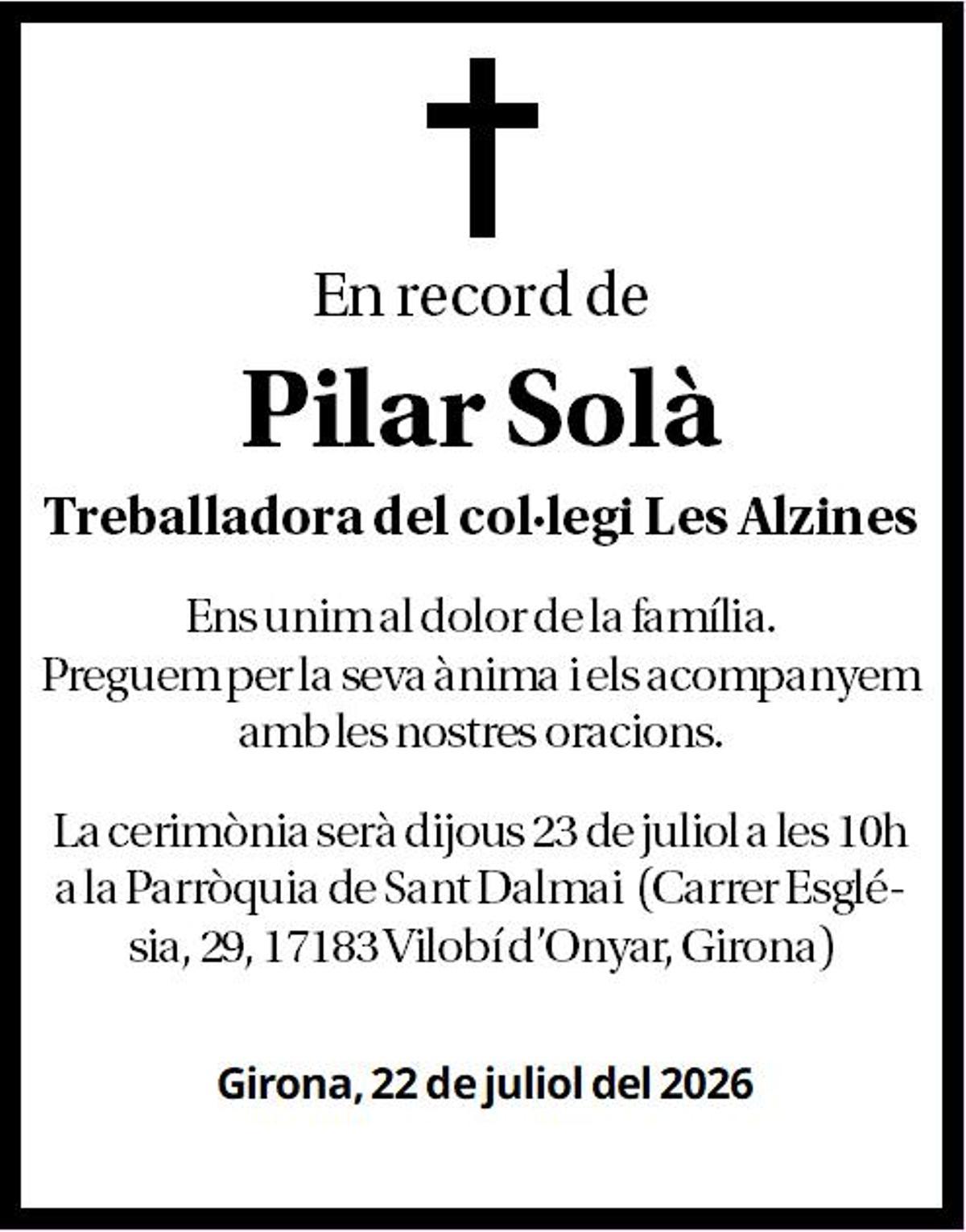 Pilar Solà