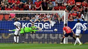 Osasuna - Real Madrid - El gol de Budimir