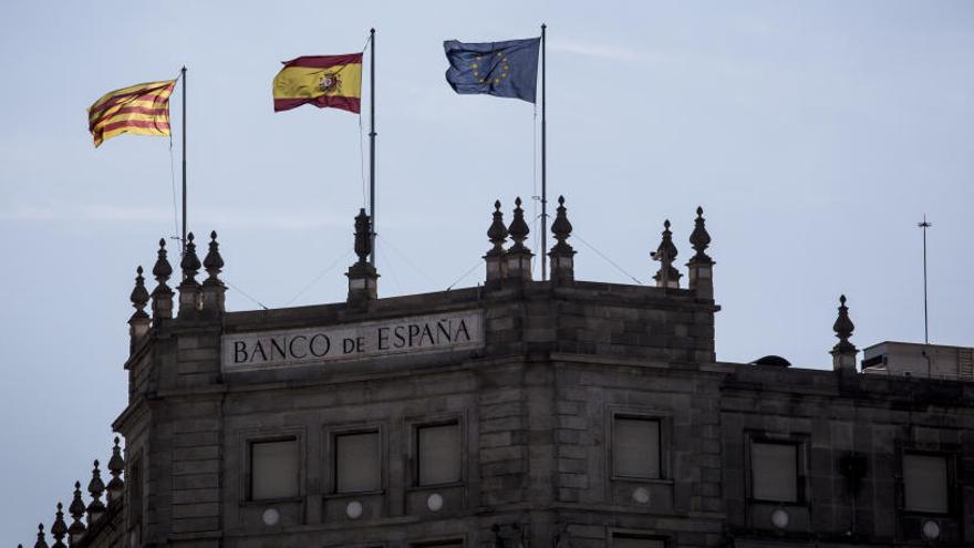 La sede del banco de EspaÃ±a en Madrid.