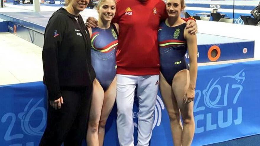 Lucía Guisado, Ana Pérez, Pedro Mir y Cintia Rodríguez.