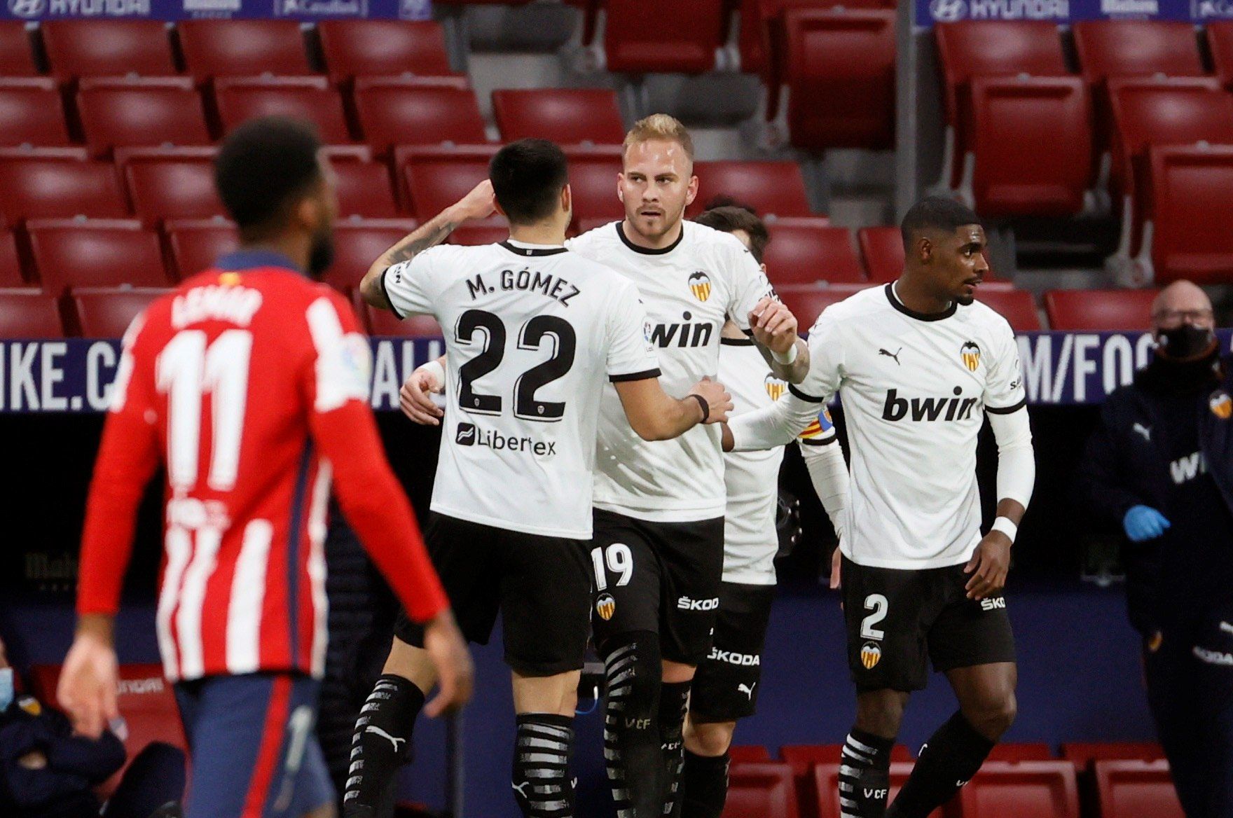 Las imágenes del Atlético de Madrid - Valencia CF