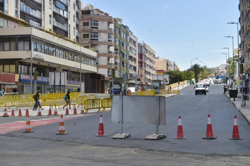 Obras intercambiador y calles Pio XII y Concepción Arenal