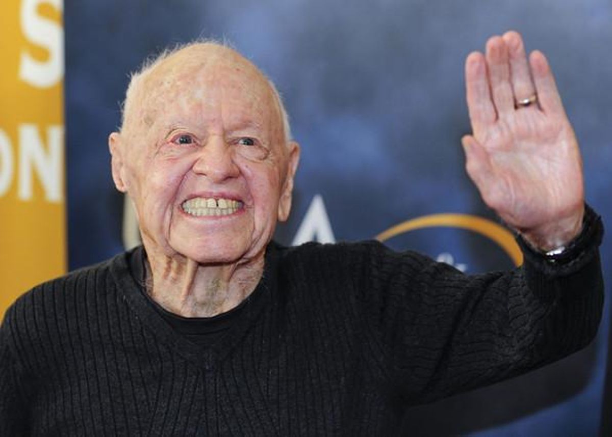 Mickey Rooney, l’agost de l’any passat, a Los Angeles. Mickey Rooney, l’agost de l’any passat, a Los Angeles.