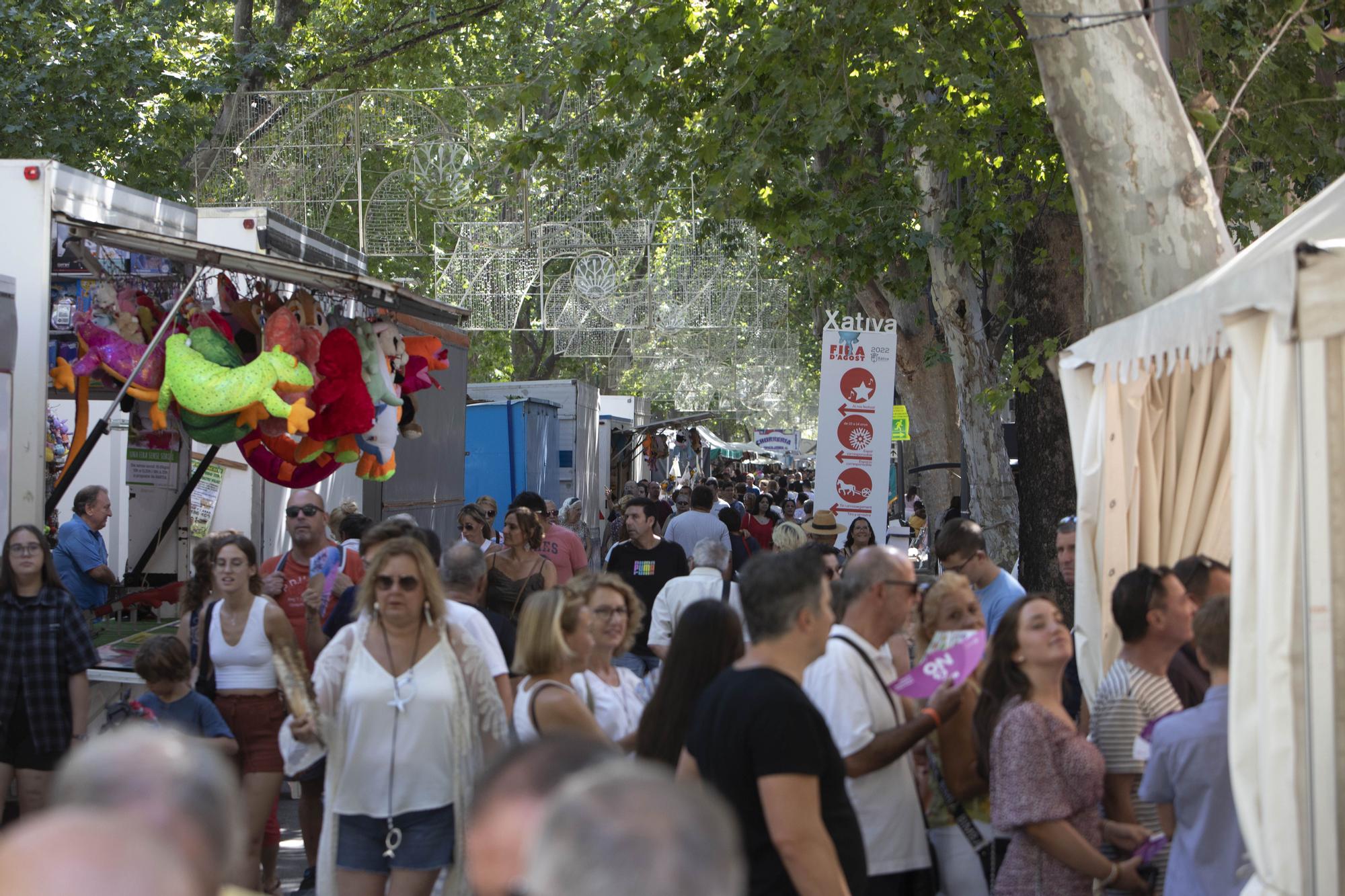 Así empieza la Fira d'Agost de Xàtiva