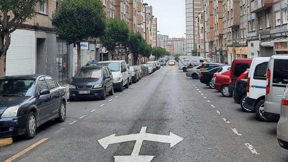 La calle Álava, donde tuvo lugar el suceso.