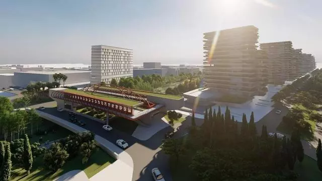 Porpuesta para el Puente Rojo y su entorno