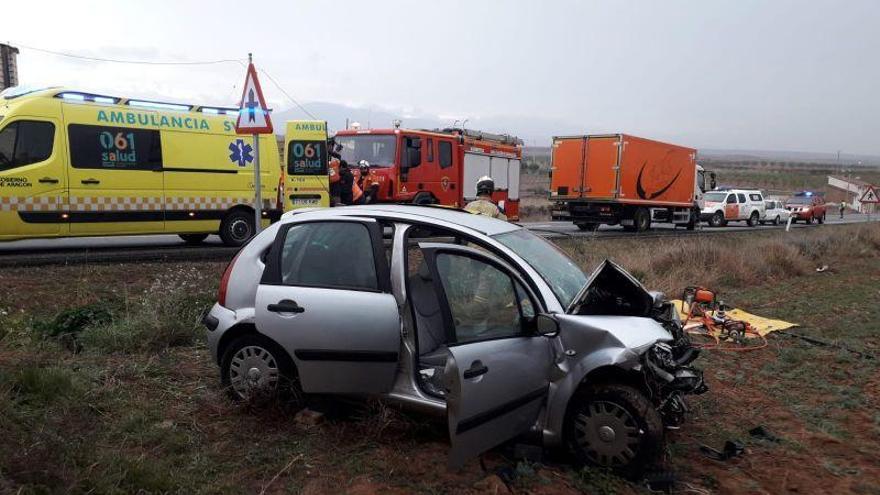 Dos accidentes en carretera se saldan con una fallecida