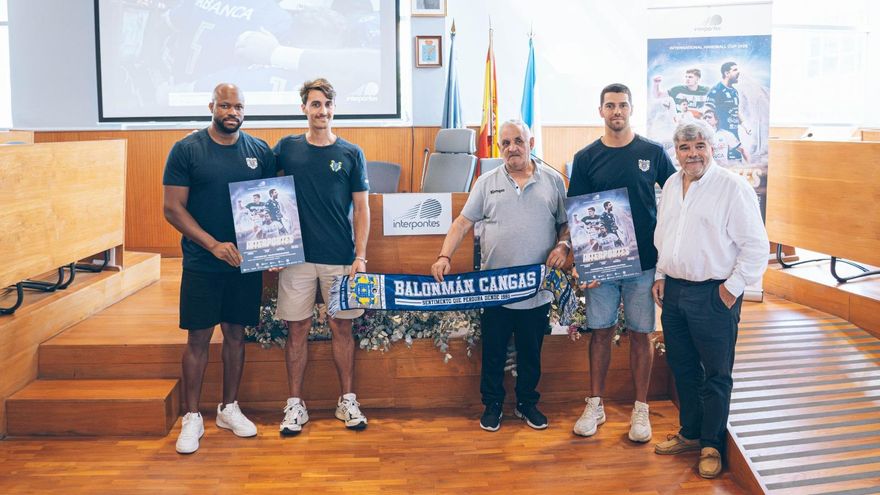 Presentación en Cangas de un nuevo trofeo de prestigio internacional