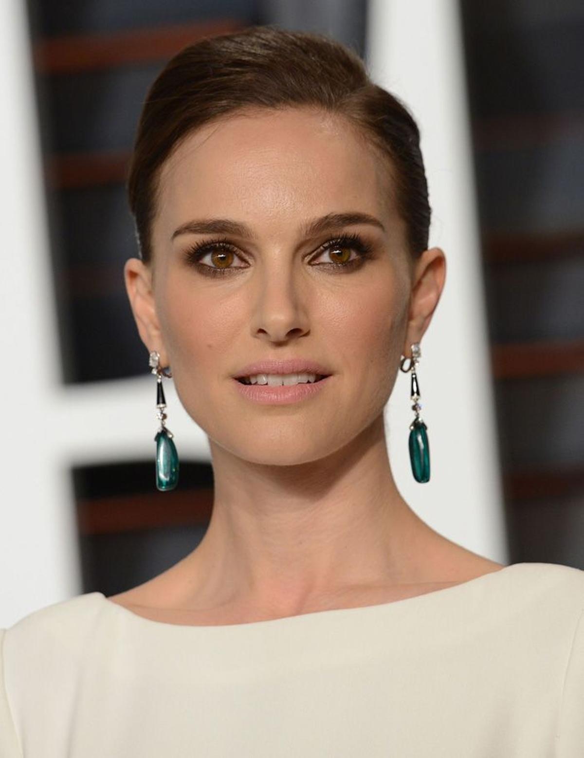 Oscar 2015, Natalie Portman y sus pendientes verde esmeralda