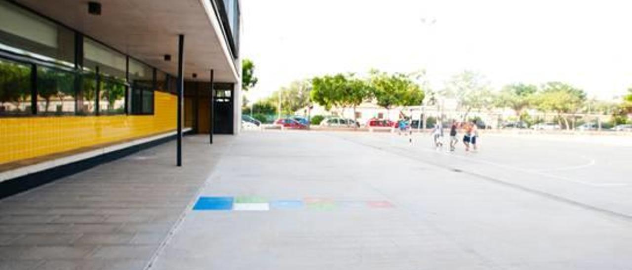 Imagen del colegio Les Palmeres de Canet.