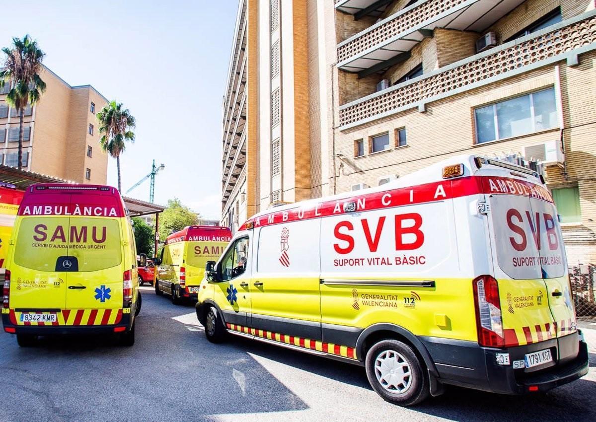 Los servicios médicos han tenido que actuar para tratar al hombre desmayado en Onda.