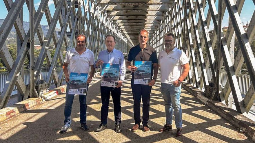Los alcaldes de Tui y Valença presentan el evento. | D.P.
