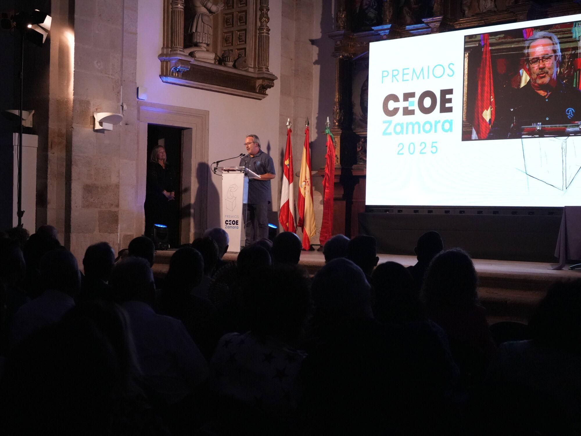 La gala "Empresario del Año" de CEOE Zamora, en imágenes