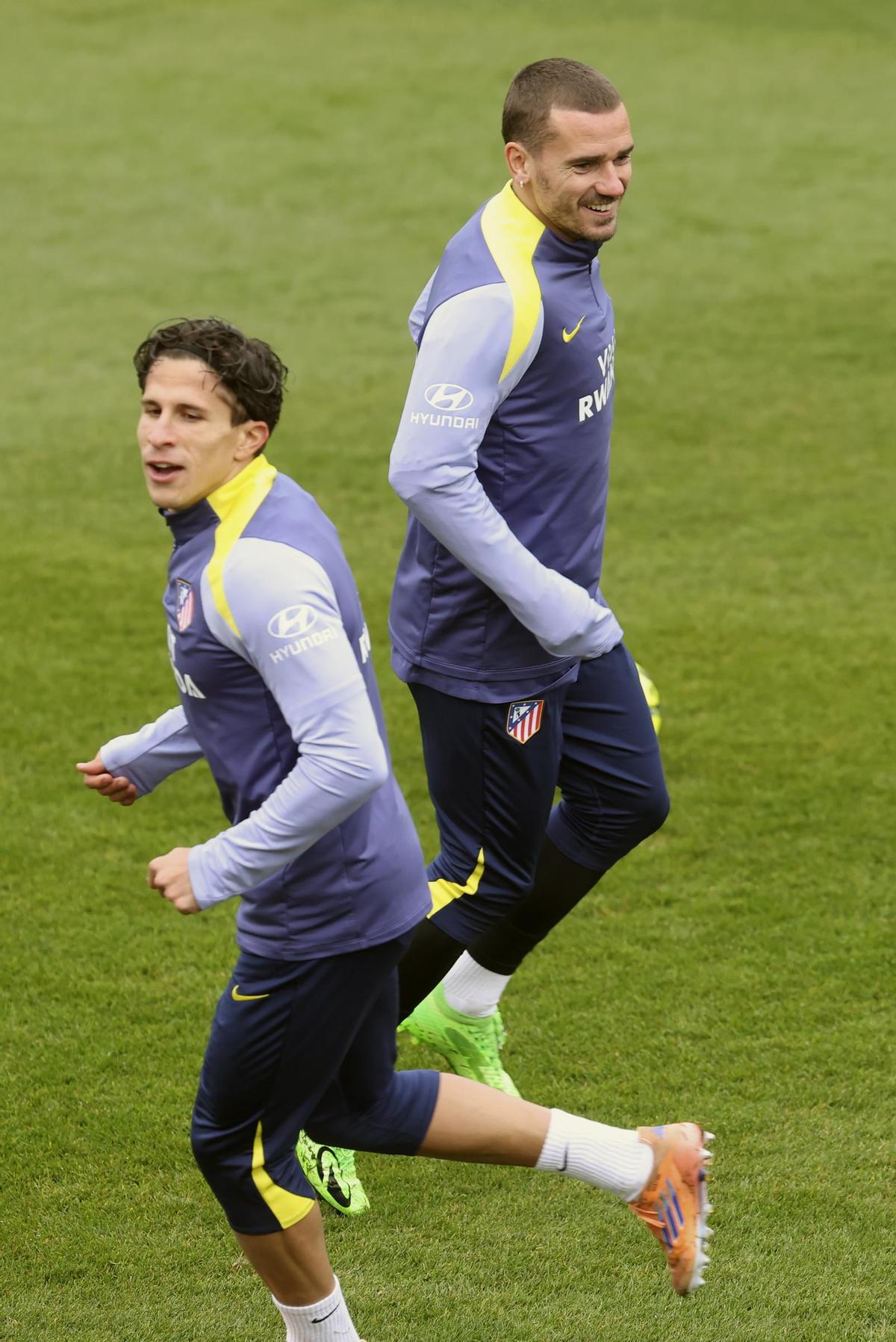 Entrenamiento del Atlético