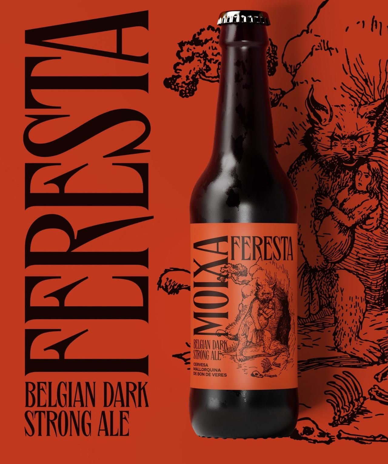 Moixa Feresta, la nueva creación de la marca mallorquina de cervezas artesanas.