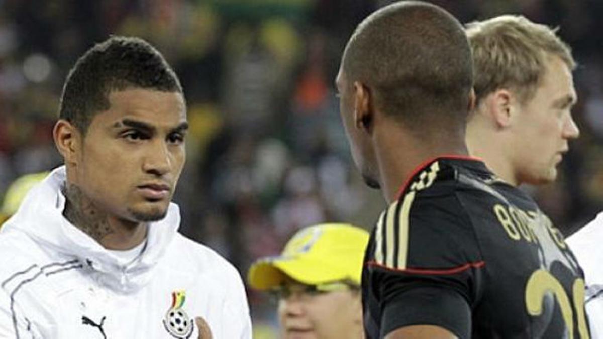 El frío saludo de los hermanos Boateng en el Mundial de Rusia