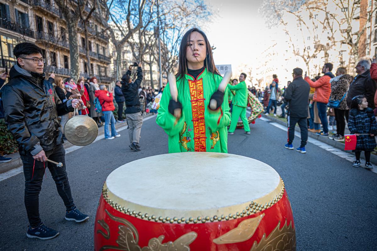 Barcelona celebra el Año Nuevo Chino