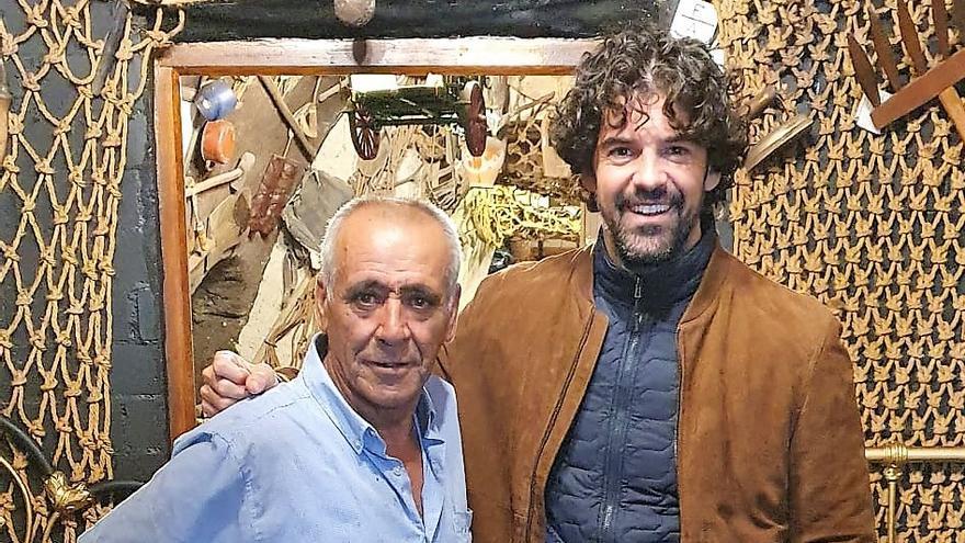 El actor y ganador de Master Chef Celebrity, Miguel Ángel Muñoz, disfruta de la gastronomía zamorana