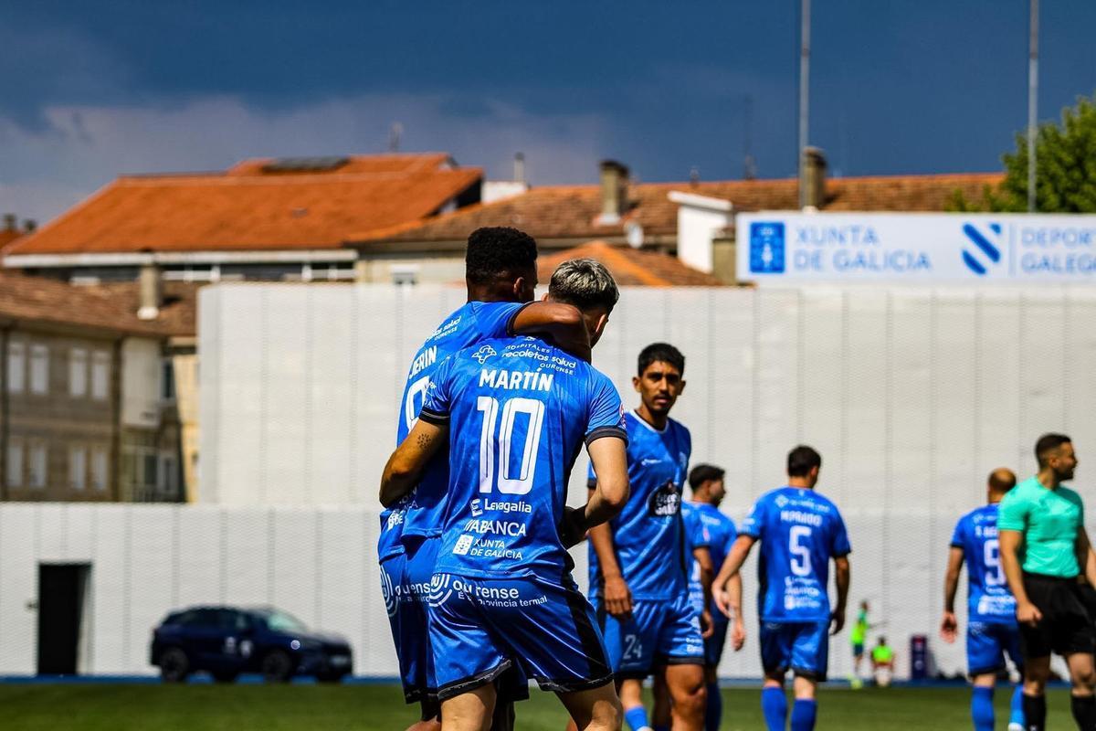 Ochoa celebra junto a Jerín