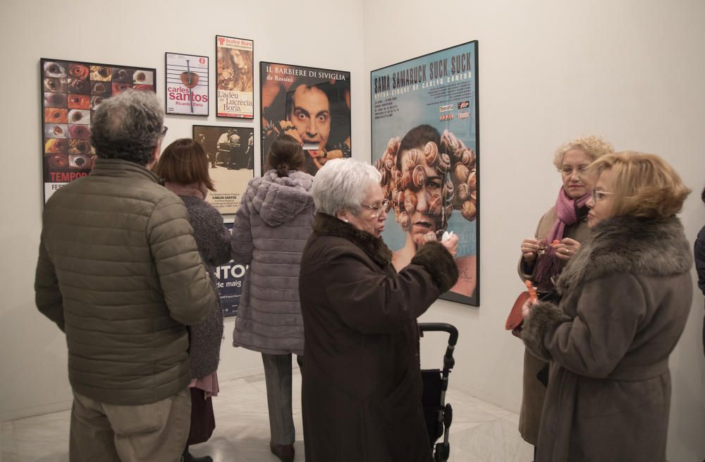 Exposición sobre Carles Santos en la Fundación Caja Castellón