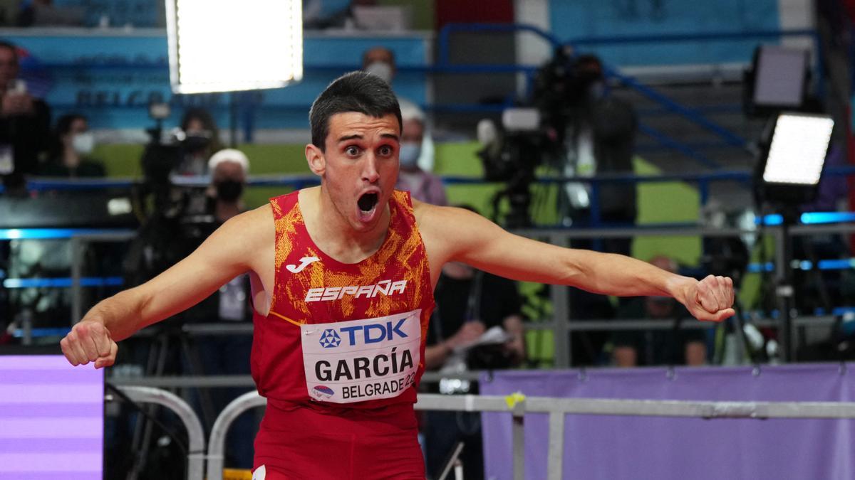 El atleta murciano Mariano García.