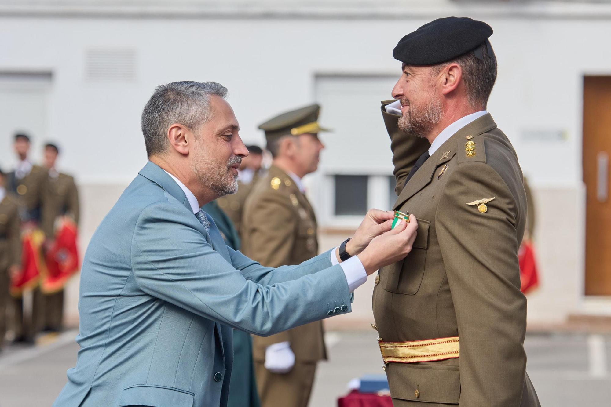 Imatges de la Guàrdia Civil celebrant la seva patrona a Girona