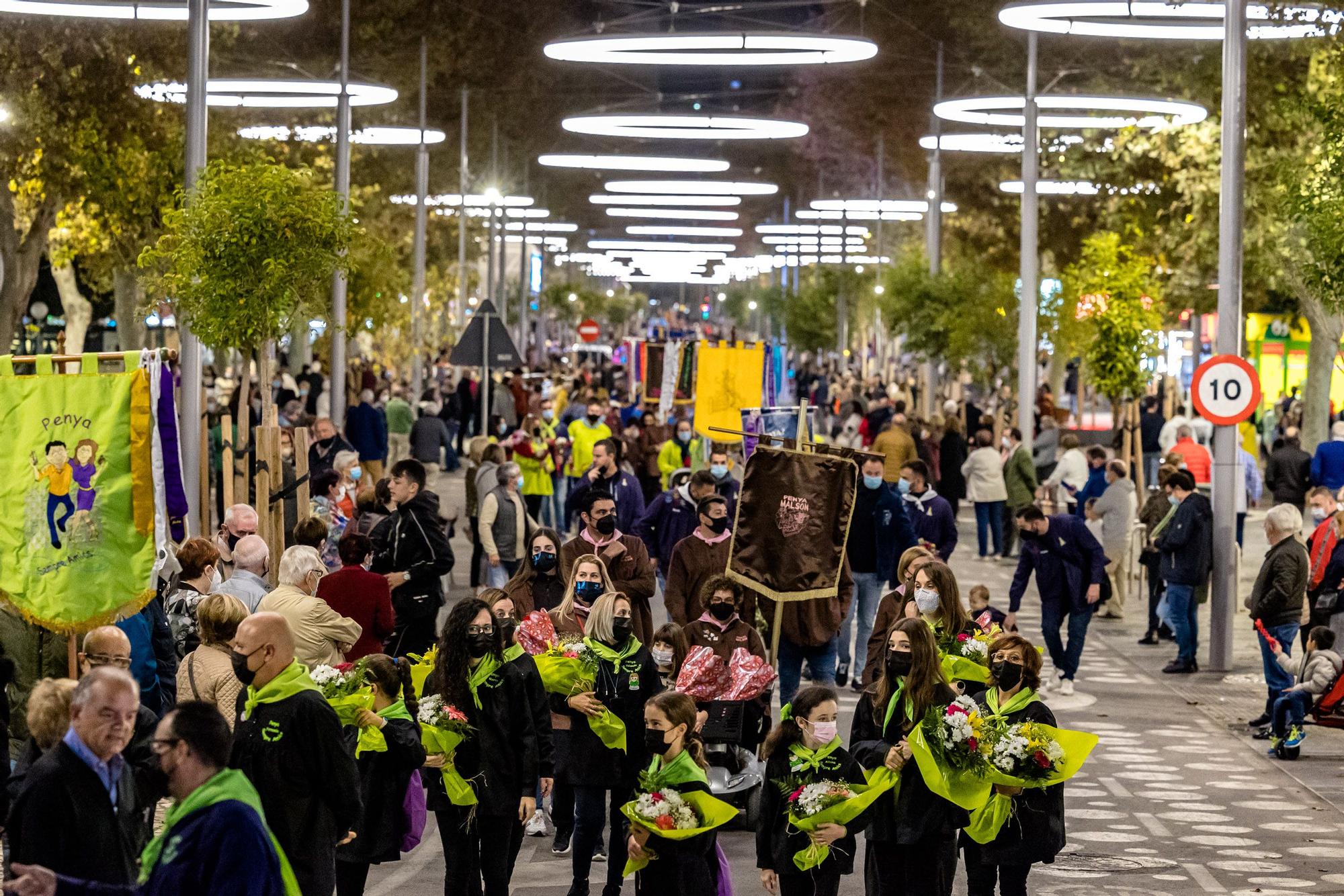 Fiestas de Benidorm: Flores para honrar a la patrona