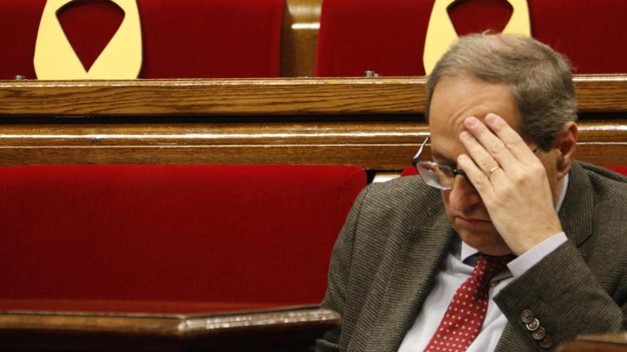 Torra, aquest dijous al Parlament.