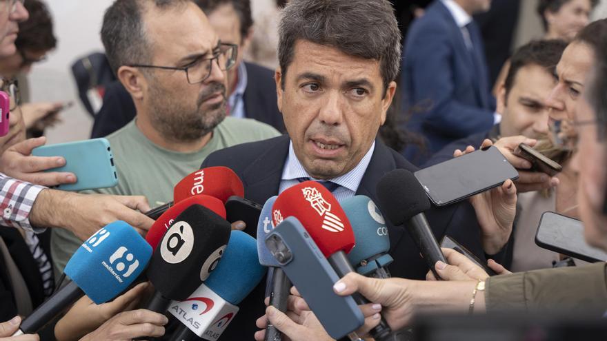 El president de la Generalitat valenciana, Carlos Mazón.