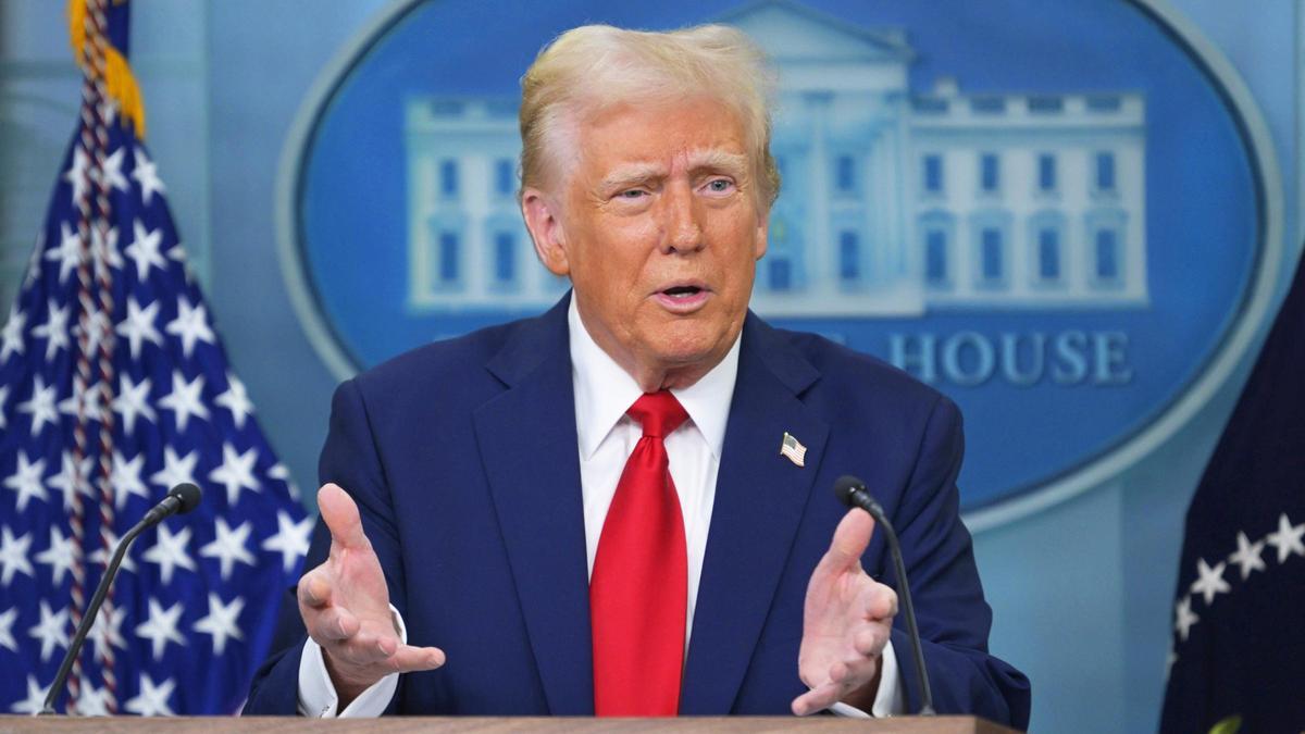 El presidente de EEUU, Donald Trump.