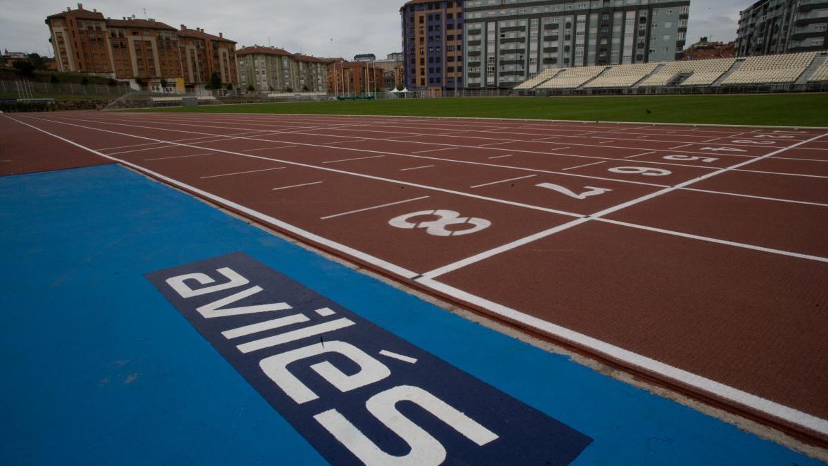 La pista de atletismo Yago Lamela.