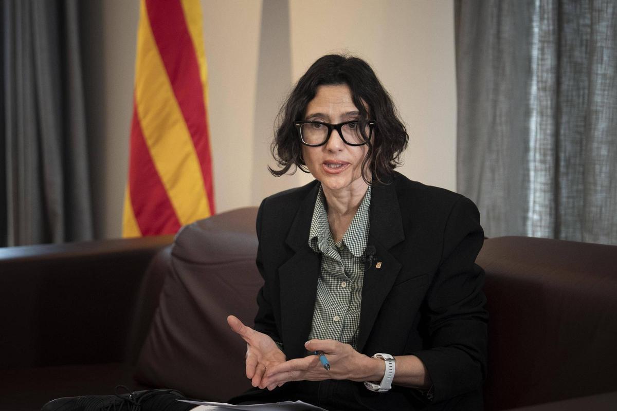 La consellera d'Interior Núria Parlon