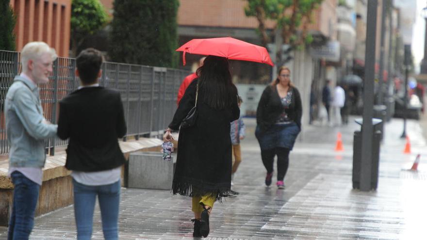 Una borrasca traerá lluvias a la Región